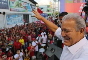Le nouveau président élu du Salvador : Sanchez Ceren